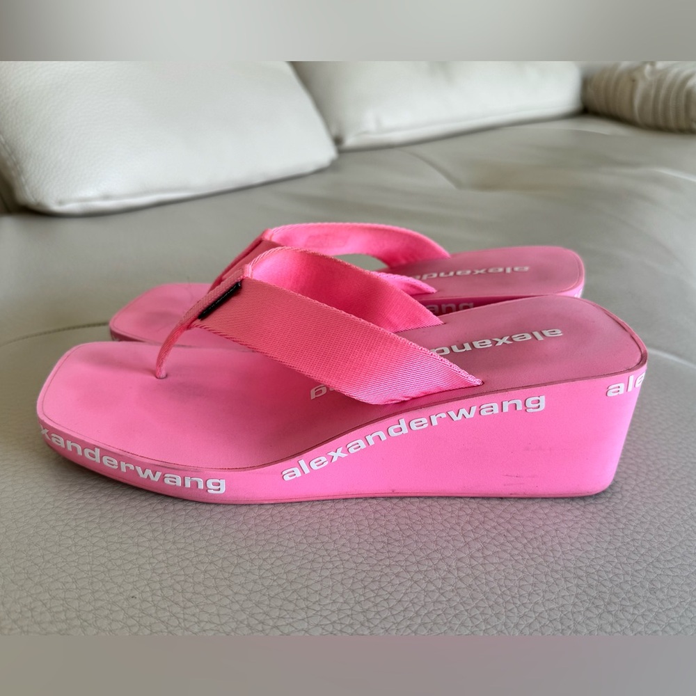 Alexander Wang Pink Platform Sandals 39.5 size